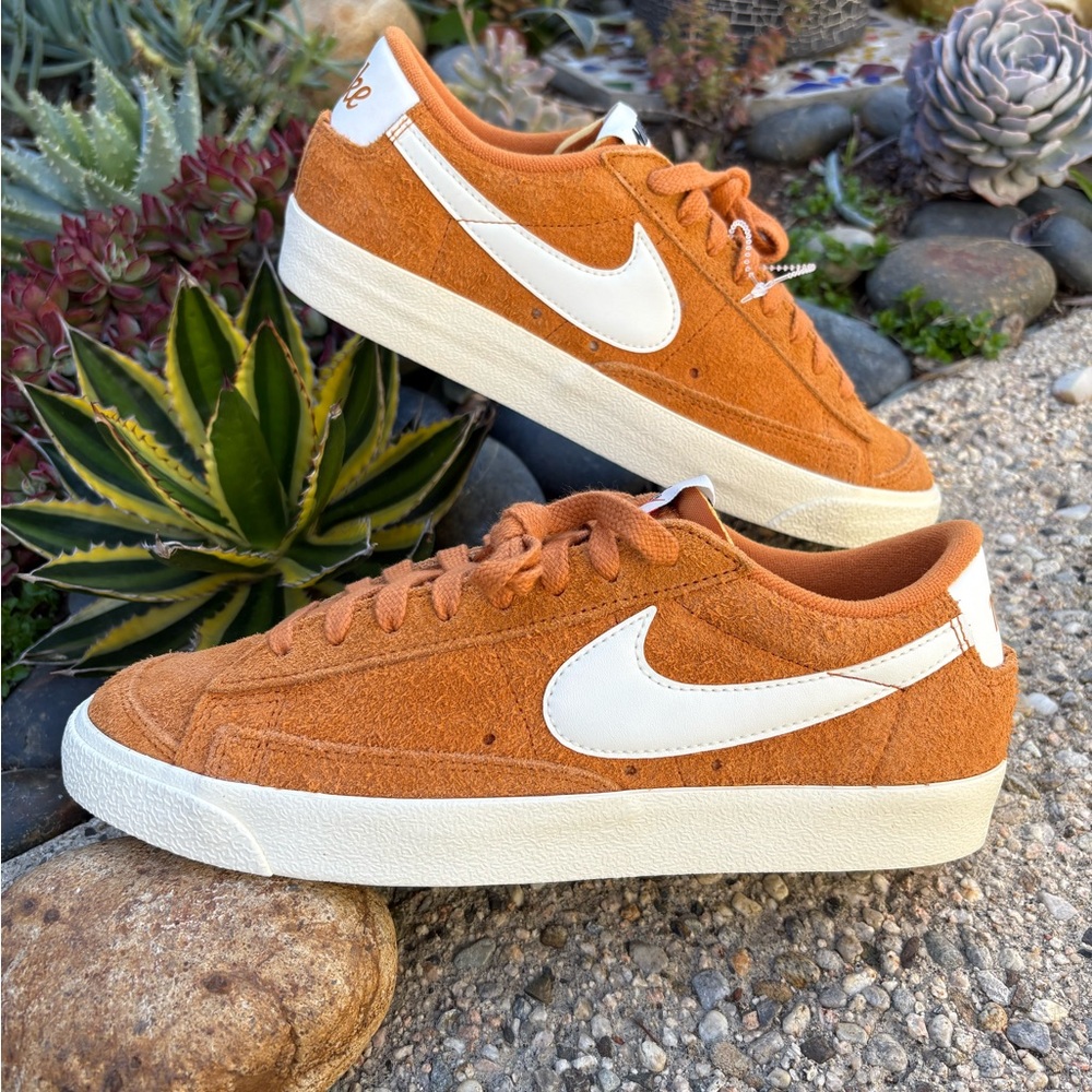 Nike Blazer Low Suede Sneakers - Picture 1 of 15